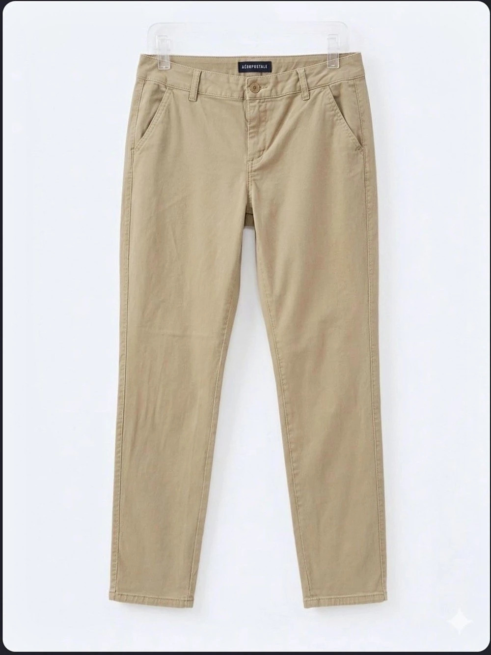 AeroPostale Beige Skinny Pants Size 10 Like New